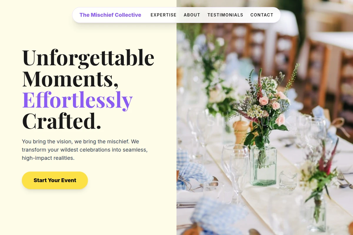 Burst Event Planning