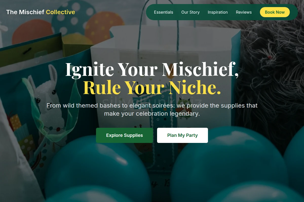 Mischief Party Supplies